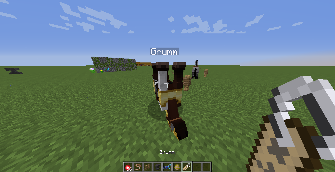 What is grumm in minecraft, How to turn Animals upsidedown in Minecraft